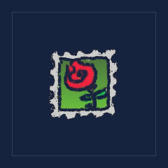 Rose Field Stamp