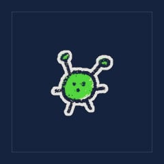 Round Green Critter