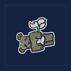 Sideways Spirit Bear