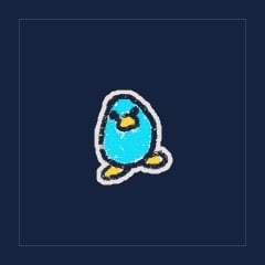Small Blue Chick
