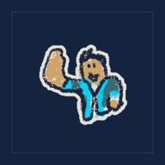 Waving Townsperson
