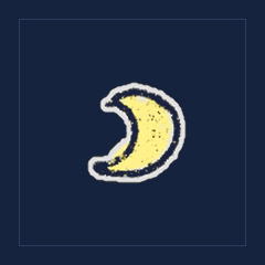 Waxing Crescent Moon
