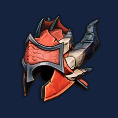 Red Dragonhide Coif