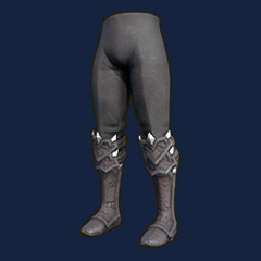 Black Dragonhide Chaps
