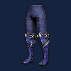 Blue Dragonhide Chaps