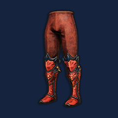 Red Dragonhide Legs