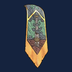 Golden Fractured Cape