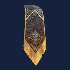 Golden Stormtouched Cape