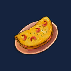 Shrimp Omelette