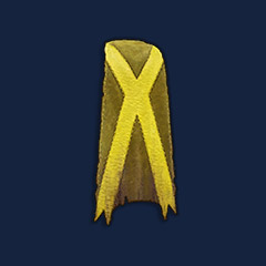 Chewed Yellow Cloth
