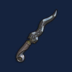 Corroded Curved Blade