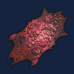 Red Dragonhide Leather