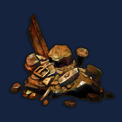Copper Salvage Pile