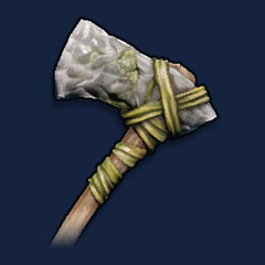 Stone Logging Axe