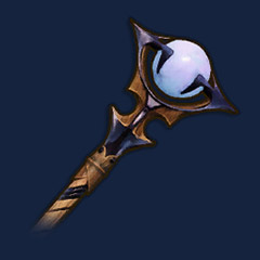 Maple Battlestaff