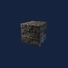 Roughly Cut Stone Block (100)