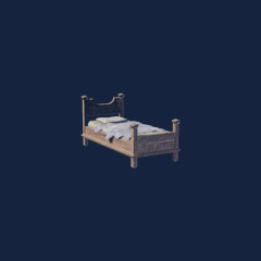 Wooden Bed