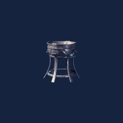 Polished Scrap Brazier