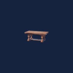 Polished Wooden Table