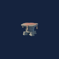 Stone Side Table