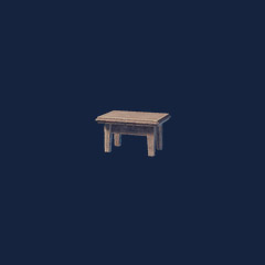 Wooden Side Table