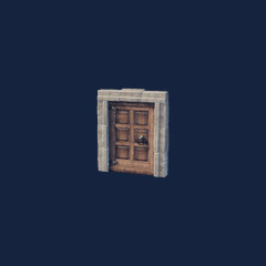 Polished Wooden Door