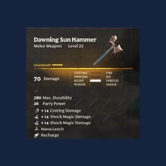 Dawning Sun Hammer