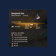 Deeproot Axe