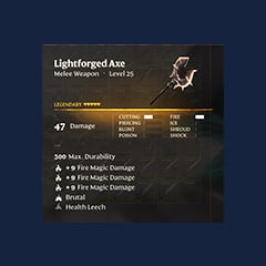 Lightforged Axe