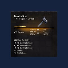 Tainted Axe