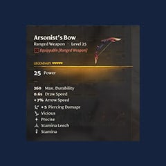 Arsonist`s Bow