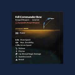 Fell Commander Bow