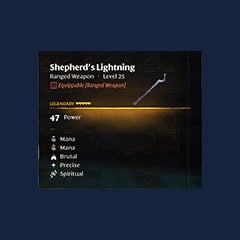Shepherd`s Lightning