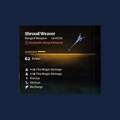 Shroud weaver 2