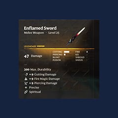 Enflamed Sword