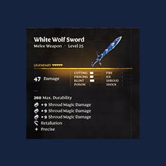 White Wolf Sword