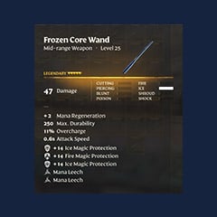 Frozen Core Wand