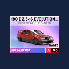 1990 Mercedes-Benz 190 E 2.5-16 Evolution II Forza Edition
