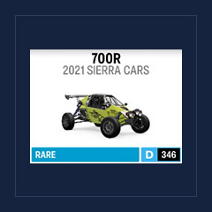 2021 SIERRA Cars 700R