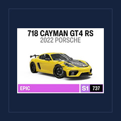 2022 Porsche 718 Cayman GT4 RS