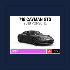 2018 Porsche 718 Cayman GTS