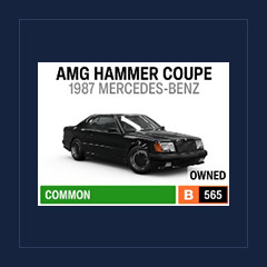 1987 Mercedes-Benz AMG Hammer Coupe