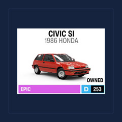 1986 Honda Civic Si