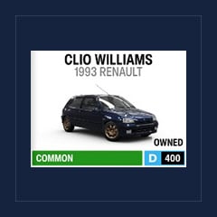 1993 Renault Clio Williams