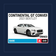 2021 Bentley Continental GT Convertible