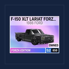 1986 Ford F-150 XLT Lariat Forza Edition