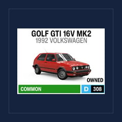 1992 Volkswagen Golf Gti 16v Mk2