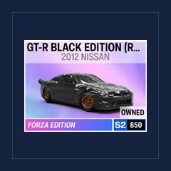 2012 Nissan GT-R Black Edition (R35) Forza Edition
