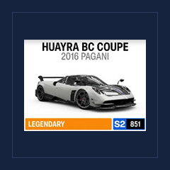 2016 Pagani Huayra BC Coupe