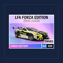2010 Lexus LFA Forza Edition